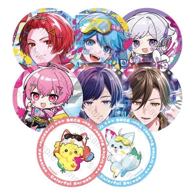 【グッズ-バッチ】いれいす ランダム缶バッジ Irregular Vacation -Colorful Street- ver.