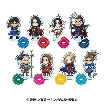 【グッズ-スタンドポップ】キングダム トレーディングミニアクリルスタンド