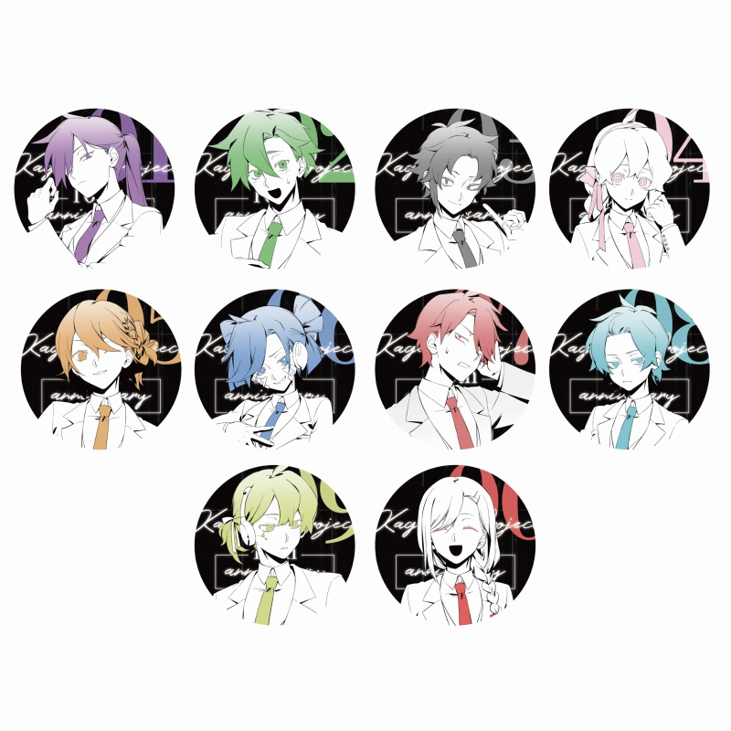 グッズ > バッチ類 > 【グッズ-バッチ】カゲロウプロジェクト 10th 