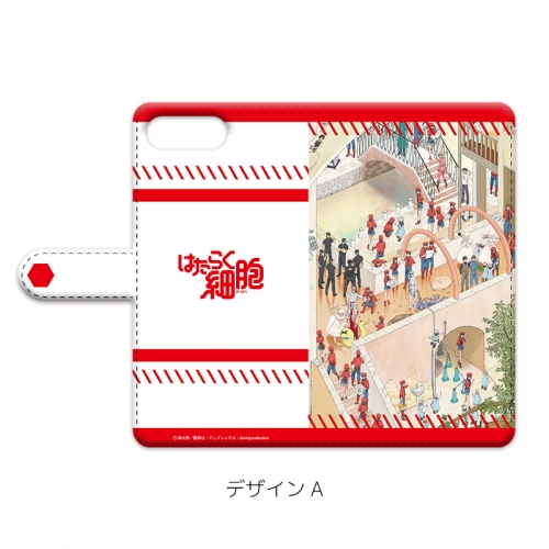 グッズ カバーホルダー はたらく細胞 手帳型スマホケース A Iphone6plus 6splus 7plus 8plus アニメイト
