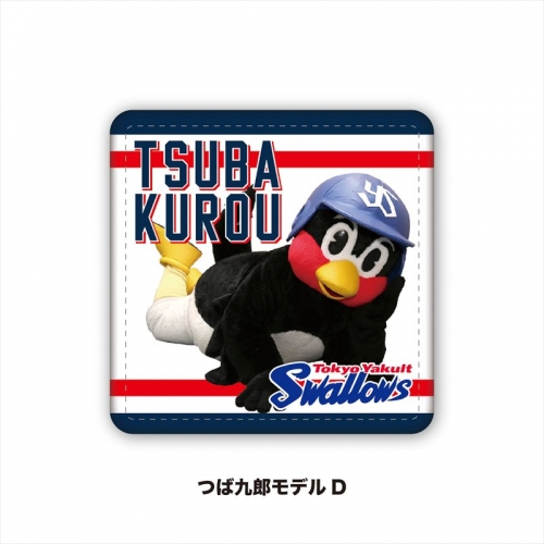 グッズ バッチ 東京ヤクルトスワローズ レザーバッジ つば九郎モデル D アニメイト