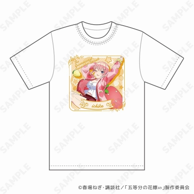 【グッズ-Tシャツ】五等分の花嫁∽ いちごルームウェア Tシャツ 1.一花 XL