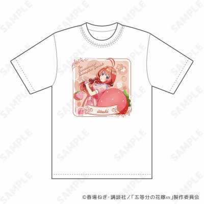 【グッズ-Tシャツ】五等分の花嫁∽ いちごルームウェア Tシャツ 5.五月 M