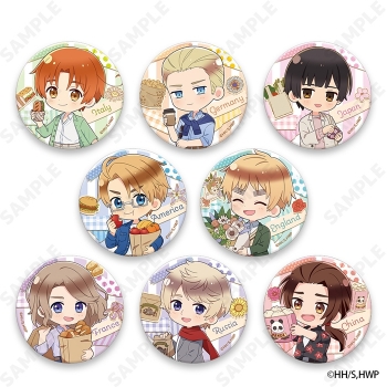 グッズ-バッチ】ヘタリア World☆Stars トレーディング缶バッジ 