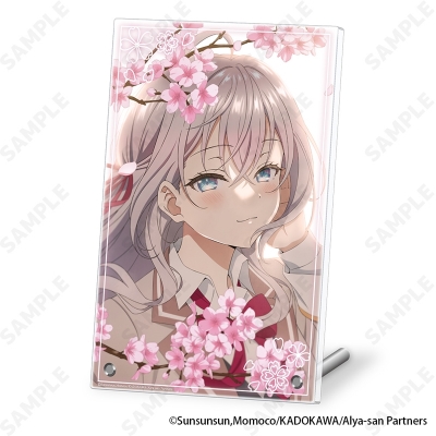 【グッズ-置きもの】TVアニメ「時々ボソッとロシア語でデレる隣のアーリャさん」 アクリルパネル 1