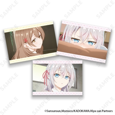 【グッズ-ブロマイド】TVアニメ「時々ボソッとロシア語でデレる隣のアーリャさん」 トレーディング場面写ブロマイド(3枚セット) Vol.2