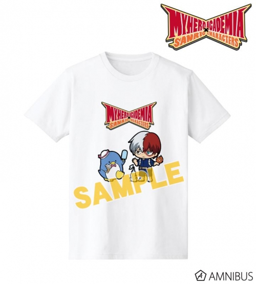 グッズ Tシャツ 僕のヒーローアカデミア サンリオキャラクターズ 轟焦凍 タキシードサム Tシャツ レディース サイズ L アニメイト