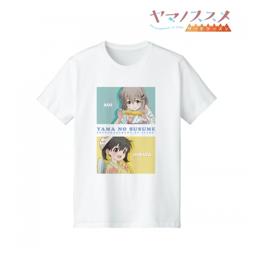 グッズ Tシャツ ヤマノススメ サードシーズン 描き下ろしイラスト あおい ひなた Tシャツレディース サイズ Xl アニメイト