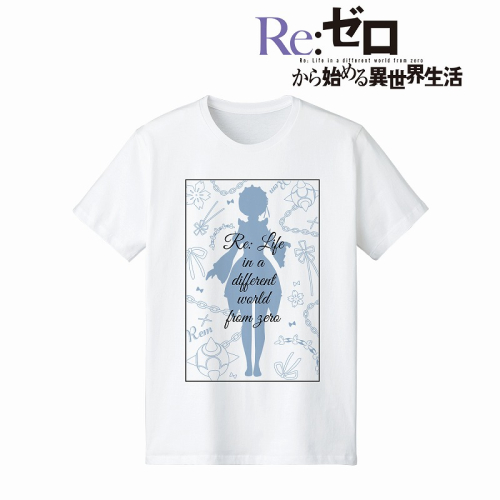 グッズ Tシャツ Re ゼロから始める異世界生活 レム ラインアート Tシャツレディース サイズ Xl アニメイト