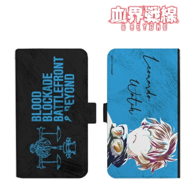 【グッズ-カバーホルダー】血界戦線 & BEYOND レオナルド・ウォッチ Ani-Art 手帳型スマホケース(対象機種/Lサイズ)