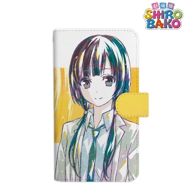 【グッズ-カバーホルダー】劇場版 SHIROBAKO 安原絵麻 Ani-Art 手帳型スマホケース(対象機種/Mサイズ)