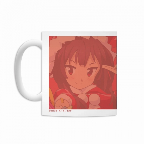 グッズ マグカップ 映画 この素晴らしい世界に祝福を 紅伝説 描き下ろしイラスト めぐみん サンタver マグカップ アニメイト