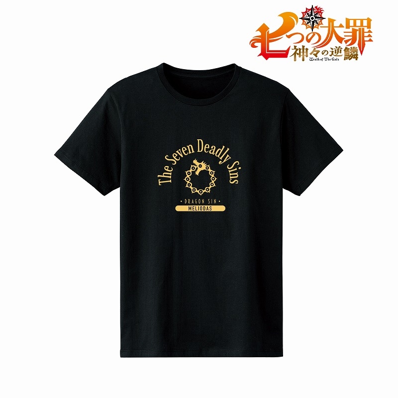 グッズ Tシャツ 七つの大罪 神々の逆鱗 メリオダス Tシャツ メンズ サイズ Xl アニメイト