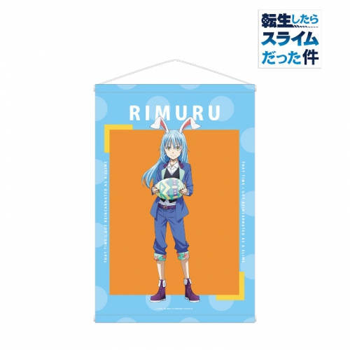 グッズ タペストリー 転生したらスライムだった件 描き下ろしイラスト リムル イースターver タペストリー アニメイト