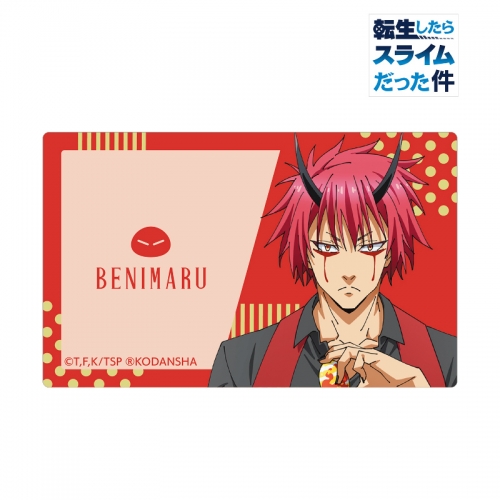 グッズ ステッカー 転生したらスライムだった件 描き下ろしイラスト ベニマル イースターver カードステッカー アニメイト