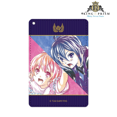 【グッズ-パスケース】KING OF PRISM -Shiny Seven Stars- 西園寺レオ&涼野ユウ Ani-Art 1ポケットパスケース