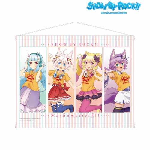 グッズ タペストリー Show By Rock 描き下ろしイラスト ヘッドフォンver タペストリー アニメイト