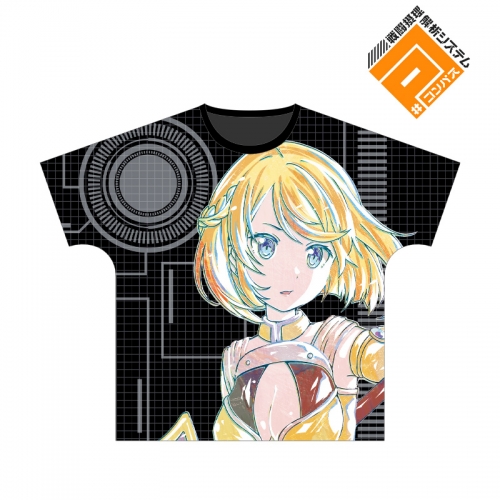 グッズ Tシャツ コンパス 戦闘摂理解析システム ジャンヌ ダルク Ani Art フルグラフィックtシャツユニセックス サイズ M アニメイト