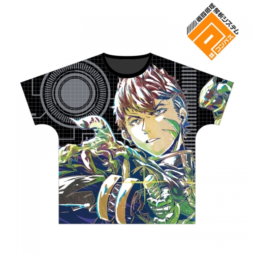 グッズ Tシャツ コンパス 戦闘摂理解析システム 桜華 忠臣 Ani Art フルグラフィックtシャツユニセックス サイズ L アニメイト