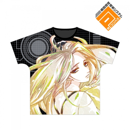 グッズ Tシャツ コンパス 戦闘摂理解析システム ヴィオレッタ ノワール Ani Art フルグラフィックtシャツユニセックス サイズ M アニメイト