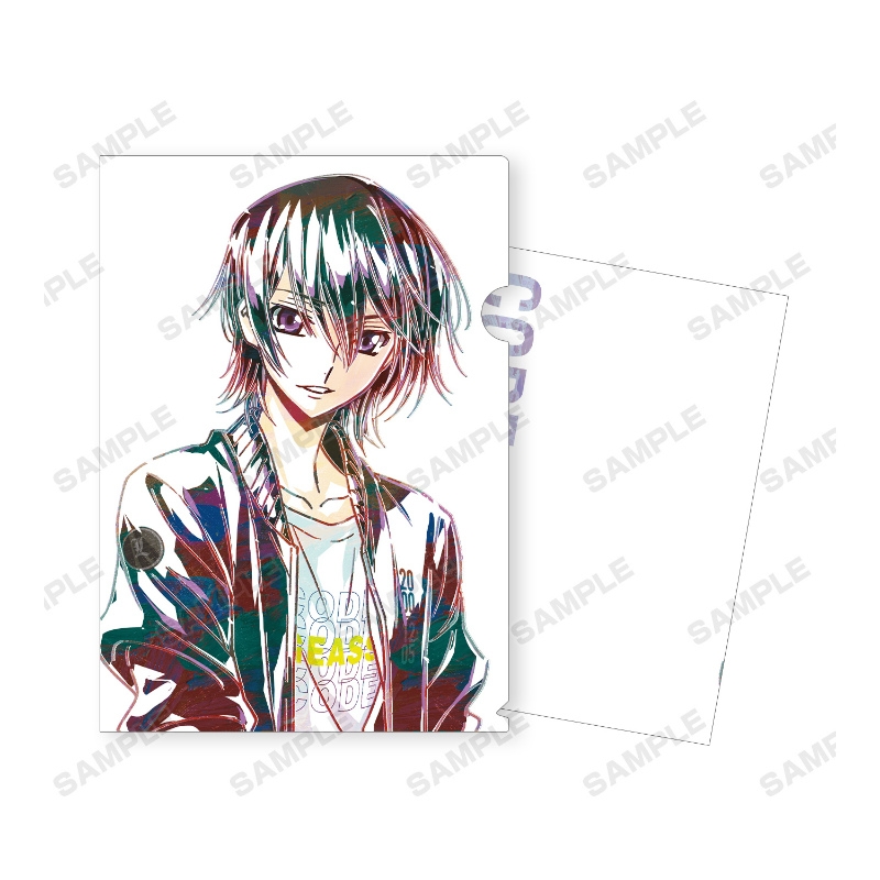 グッズ クリアファイル コードギアス 反逆のルルーシュ 描き下ろしイラスト ルルーシュ Casual Style クリアファイル Ani Art Ver アニメイト