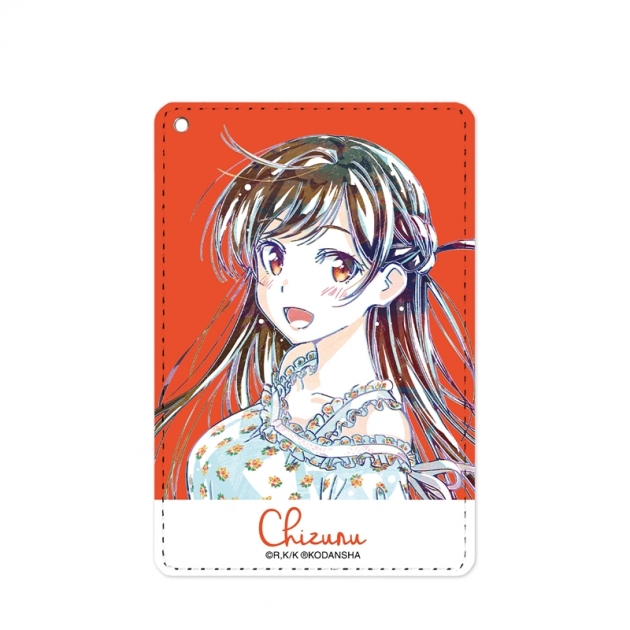 【グッズ-パスケース】TVアニメ『彼女、お借りします』 水原千鶴 Ani-Art 1ポケットパスケース【再販】