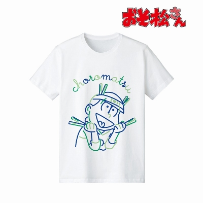 【グッズ-Tシャツ】おそ松さん チョロ松 ラインアート Tシャツ レディース(サイズ/XL)