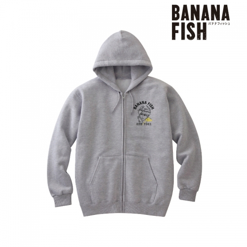グッズ-ジャンパー・コート】BANANA FISH 奥村英二 lette-graph ジップ