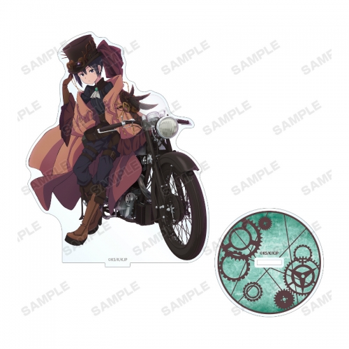 グッズ スタンドポップ キノの旅 The Beautiful World The Animated Series 描き下ろしイラスト キノ スチームパンクver Bigアクリルスタンド アニメイト