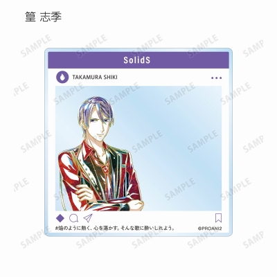 【グッズ-カード】TSUKIPRO THE ANIMATION 2 トレーディング Ani-Art SNS風アクリルカード ver.SolidS&QUELL