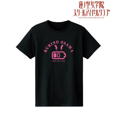 【グッズ-Tシャツ】ラブライブ!蓮ノ空女学院スクールアイドルクラブ 大沢 瑠璃乃 カレッジTシャツメンズ(サイズ/M)【再販】