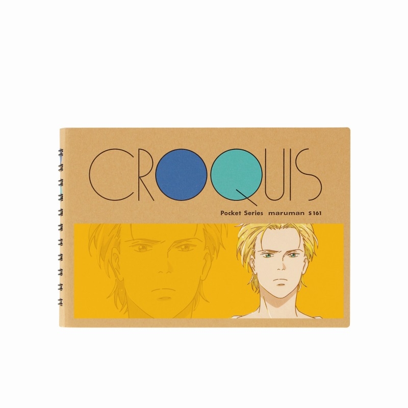 【グッズ-スケッチブック】BANANA FISH アッシュ・リンクス Ani-Art 第5弾 クロッキーブック