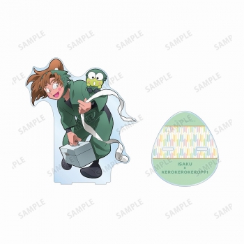 グッズ-スタンドポップ】忍たま乱太郎×サンリオキャラクターズ 描き 善法寺伊作サンリオアクスタ忍たま乱太郎けろけろけろっぴ