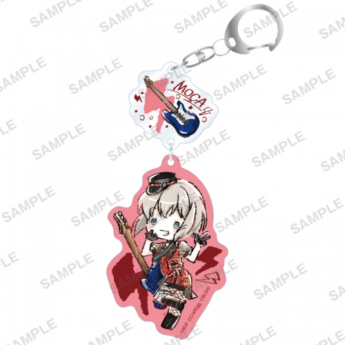 グッズ キーホルダー バンドリ ガールズバンドパーティ Graffartアクリルキーホルダー Afterglow 青葉 モカ アニメイト