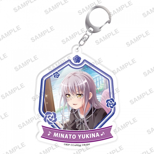 グッズ キーホルダー バンドリ ガールズバンドパーティ アクリルキーホルダー アニメイトver 3 湊 友希那 アニメイト限定 アニメイト