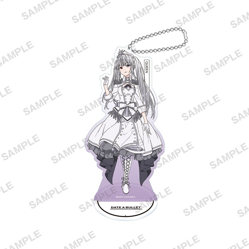 グッズ キーホルダー デート ア バレット アクリルスタンドキーホルダー 白の女王 アニメイト グッズ キーホルダー デート ア バレット アクリルスタンドキーホルダー 白の女王 アニメイト