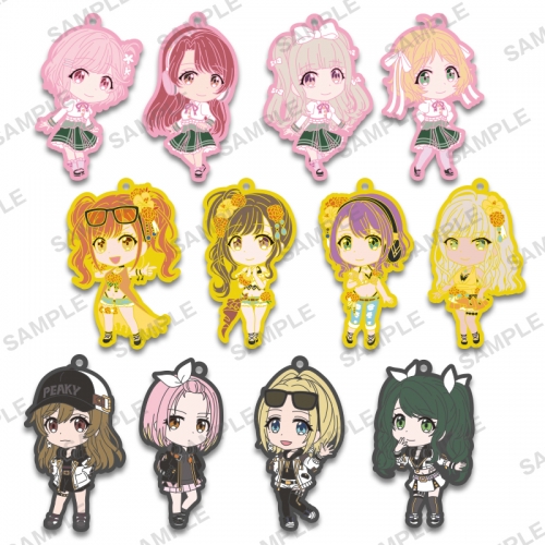 グッズ ストラップ D4dj Groovy Mix トレーディングラバーストラップ Vol 2 アニメイト