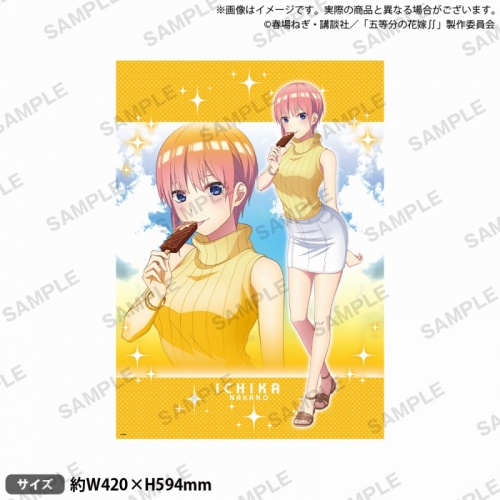 グッズ-ポスター】五等分の花嫁∬ A2クリアポスター 2021 Summer 