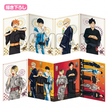 【第3弾】佐渡な手ぬぐい柄ポストカード | みらい商店 日本 忍者 言葉 アウトライン イラスト ラッキーフェザー ポストカードセット サンキューカード メーリングサイド 20枚