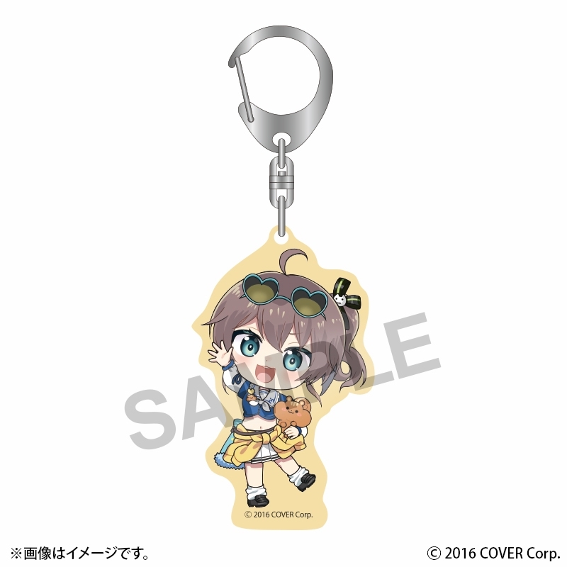 【グッズ-キーホルダー】ホロライブ hololive SUPER EXPO 2025 後夜祭 ~bonus stage~ アクリルキーホルダー 夏色まつり