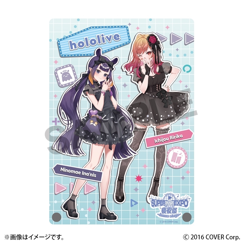 【グッズ-置きもの】ホロライブ hololive SUPER EXPO 2025 後夜祭 ~bonus stage~ A5アクリルパネル 一伊那尓栖&一条莉々華