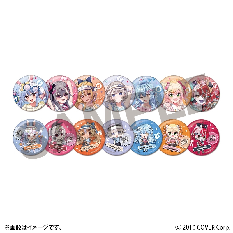 【グッズ-バッチ】ホロライブ hololive SUPER EXPO 2025 後夜祭 ~bonus stage~ トレーディング缶バッジ Vol.1