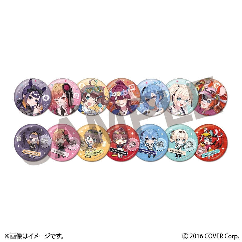 【グッズ-バッチ】ホロライブ hololive SUPER EXPO 2025 後夜祭 ~bonus stage~ トレーディング缶バッジ Vol.2