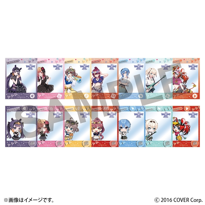 【グッズ-カード】ホロライブ hololive SUPER EXPO 2025 後夜祭 ~bonus stage~ トレーディングクリアカード Vol.2