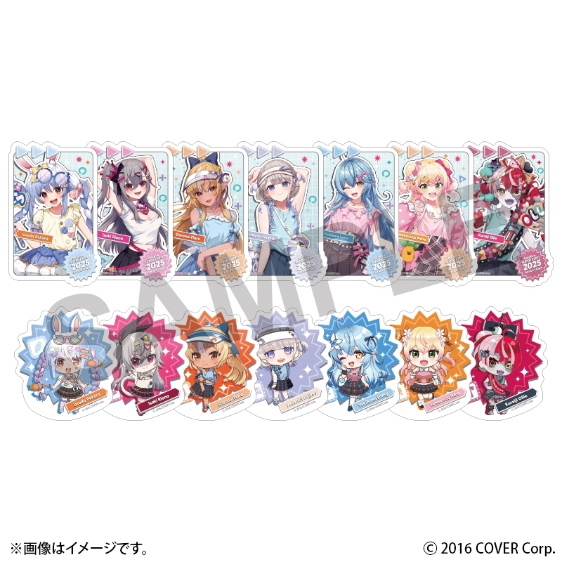 【グッズ-ステッカー】ホロライブ hololive SUPER EXPO 2025 後夜祭 ~bonus stage~ トレーディングステッカー Vol.1