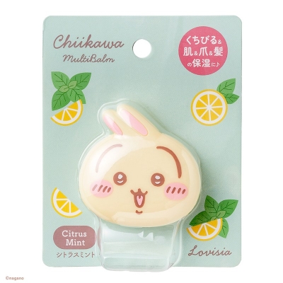 【グッズ-化粧雑貨】ちいかわ Lovisiaちいかわマルチバーム うさぎ