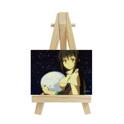 【グッズ-ボード】転生したらスライムだった件 ミニイラストキャンバス/03 シズとリムル【再販】