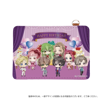 【グッズ-パスケース】コードギアス 反逆のルルーシュ レザーパスケース /01 バースデー【再販】