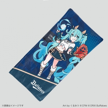 グッズ-タオル】初音ミク×パ・リーグ6球団 初音ミク/バファローズ つつ 