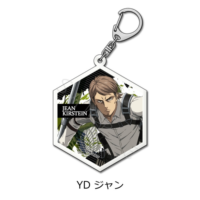 グッズ キーホルダー 進撃の巨人 The Final Season アクリルキーホルダー Yd ジャン アニメイト